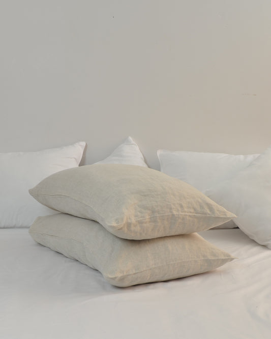 Linen Pillow Cover Natural