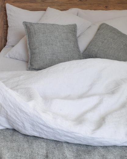 Linen Duvet Cover Grey