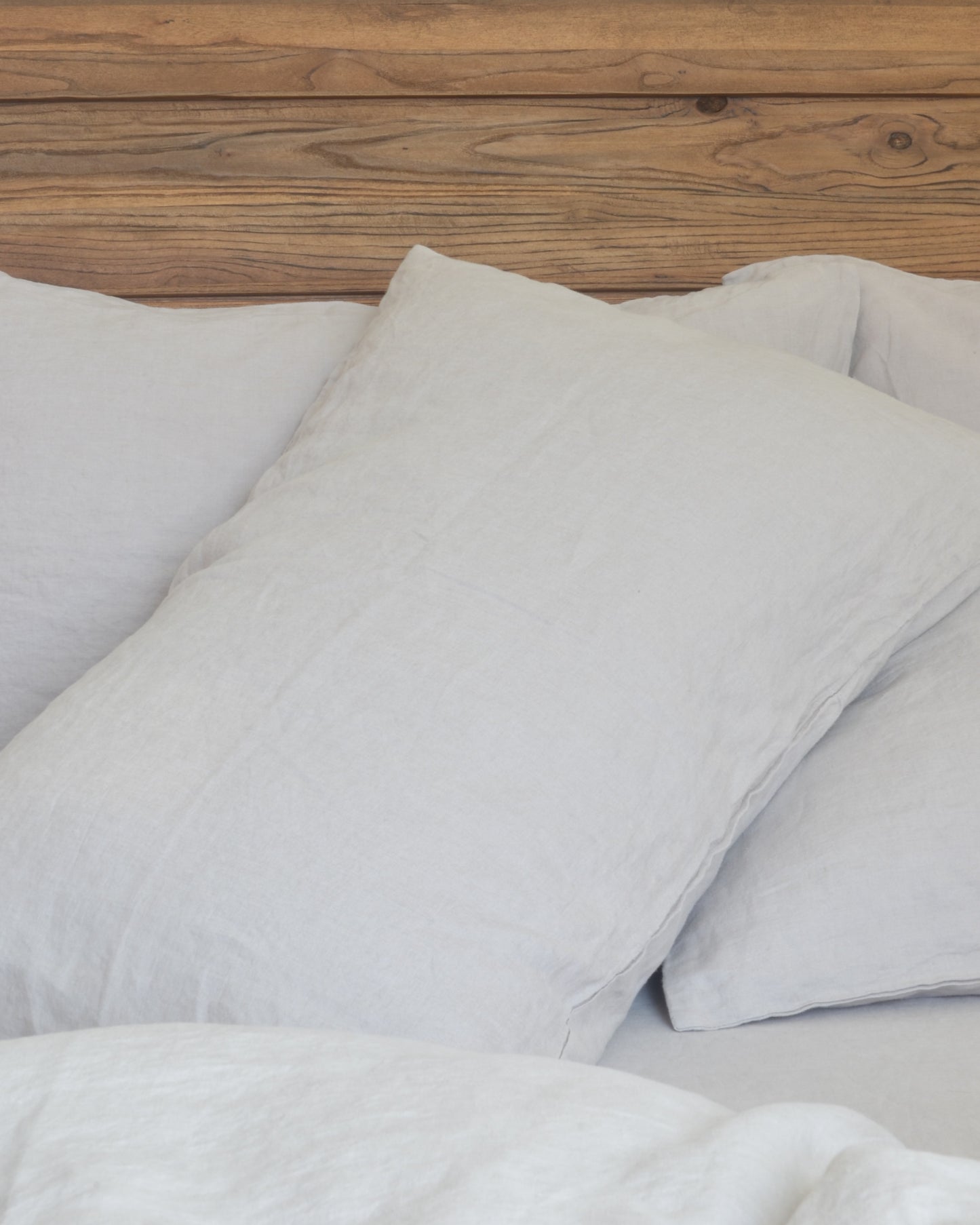 Linen Pillow Cover Grey