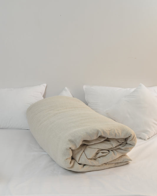 Linen Duvet Cover Natural