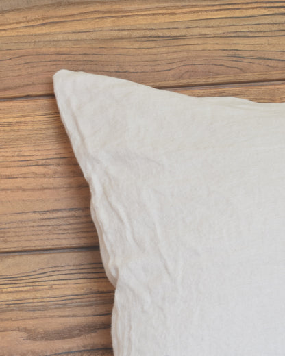 Linen Pillow Cover Natural